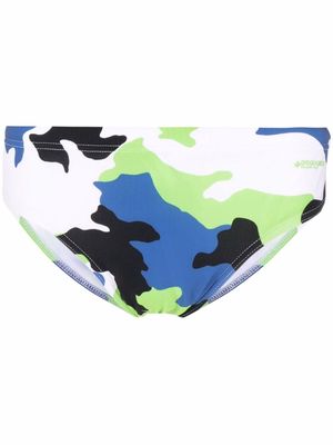Dsquared2 camouflage-print swim trunks - Blue
