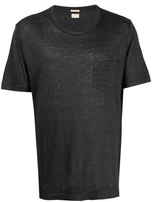 Massimo Alba chest patch pocket T-shirt - Grey