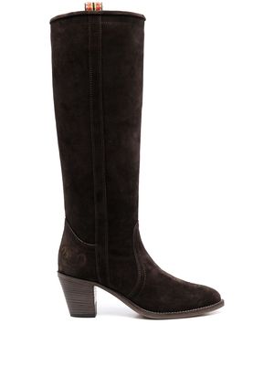 ETRO suede boots - Brown