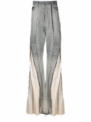 Rick Owens Bolan flared jeans - Blue