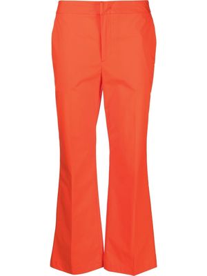 TWINSET cropped poplin trousers - Red