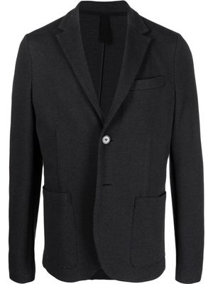 Harris Wharf London single-breasted cotton blazer - Black