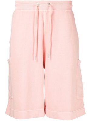 BOSS side-pocket track shorts - Pink