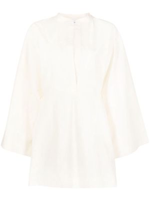 BONDI BORN Eze mini organic cotton dress - White