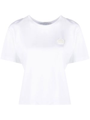 Viktor & Rolf Couture Bow cropped T-shirt - White