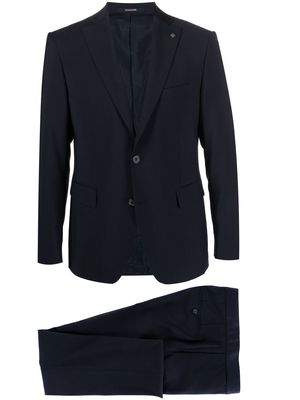Tagliatore two piece single-breasted suit - Blue