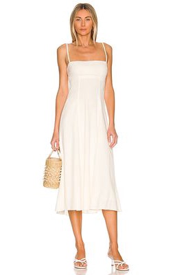 anna nata Lauren Dress in White