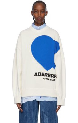 ADER error Off-White Cotton Sweater