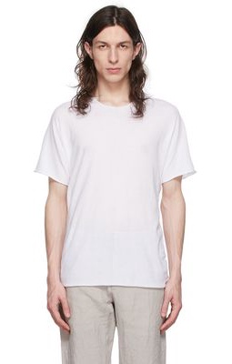 Label Under Construction White Cotton T-Shirt