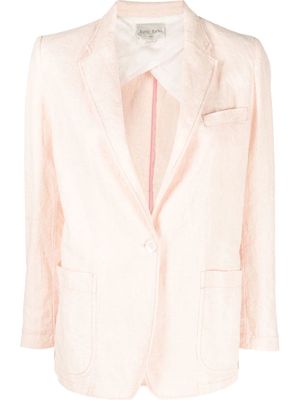 Forte Forte single-breasted blazer - Pink