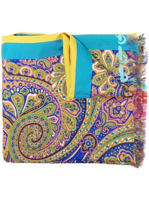 Pierre-Louis Mascia mix-print silk scarf - Multicolour