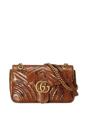 Gucci GG Marmont shoulder bag - Brown