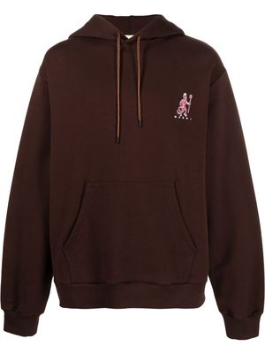 Marni El Diablito pullover hoodie - Brown