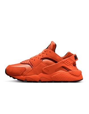 Nike W Air Huarache sneakers in rush orange