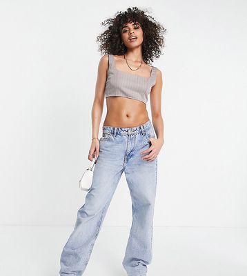 Missguided tailored crop top in gray - part of a set