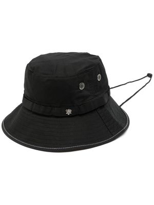 Perks And Mini logo patch bucket hat - Black