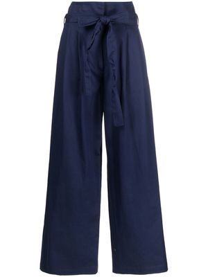 Jejia high-waisted palazzo pants - Blue