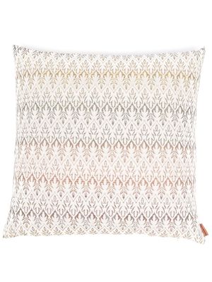 Missoni Home abstract-pattern feather down cushion - Neutrals