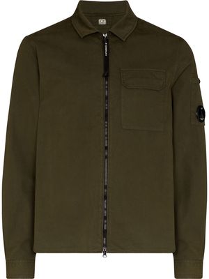 C.P. Company Lens-detail shirt jacket - Green