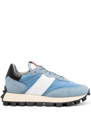 Tod's suede lo-top trainers - Blue
