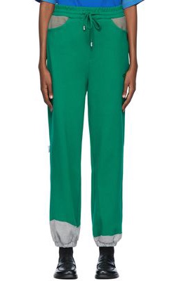 ADER error Green Cotton Lounge Pants