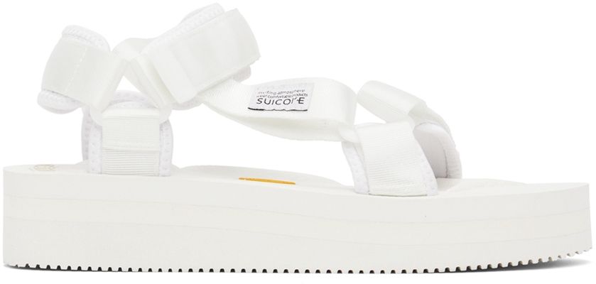 Suicoke White DEPA-V2PO Sandals