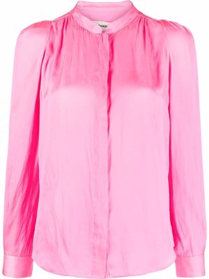 Zadig&Voltaire long-sleeve satin blouse - Pink