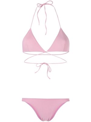 LIDO Tredici tie-fastening bikini set - Pink