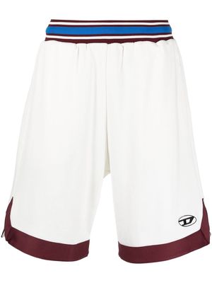 Diesel P-Bowly Bermuda shorts - White