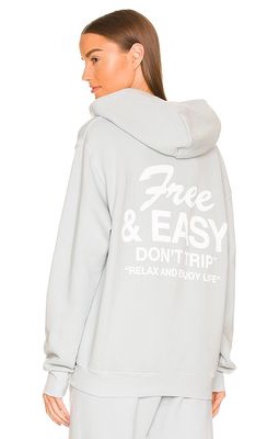 Free & Easy Heavy Fleece in Baby Blue