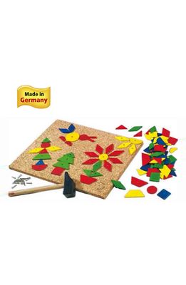 HABA Large Geo Shape Tack Zap Activity in Red/Blue/Green And Yellow