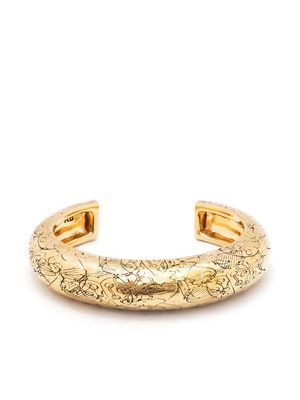 Aurelie Bidermann Rosalba cuff bracelet - Gold