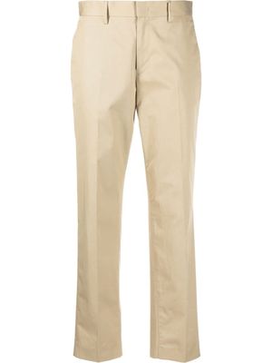 A.P.C. tapered cotton trousers - Neutrals
