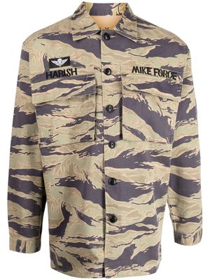Maharishi Mike Force camouflage shirt jacket - Multicolour
