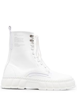 Virón calf-length boots - White
