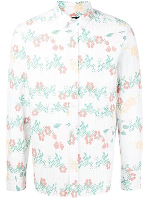 Viktor & Rolf floral-print cotton shirt - Multicolour