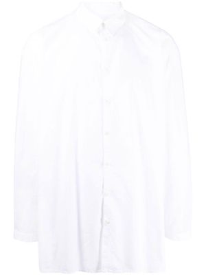 Toogood Draughtsman cotton poplin shirt - White