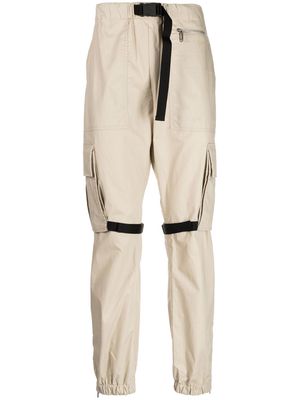 Off-White Diag-stripe cargo trousers - Neutrals