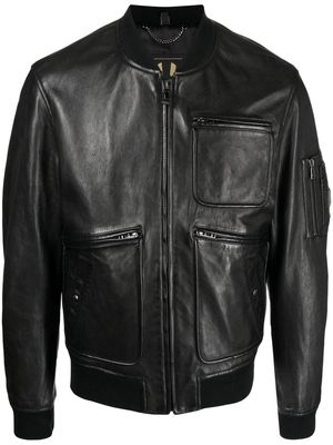 Belstaff Finsbury leather bomber jacket - Black