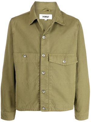 YMC Pinkley button-up jacket - Green