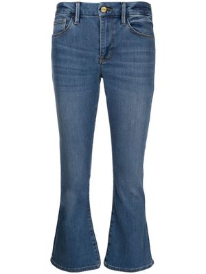 FRAME low-rise flared jeans - Blue