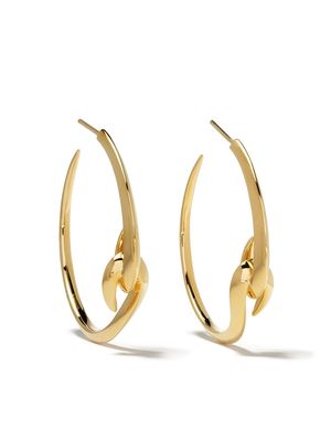 Shaun Leane Hook hoop earrings - Gold