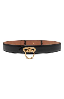 Mulberry Amberley Leather Belt in Black