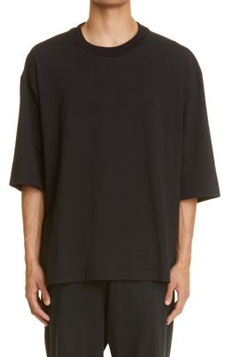 Fear of God Stretch Cotton T-Shirt in Black