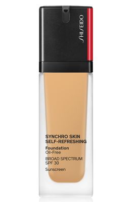 Shiseido Synchro Skin Self-Refreshing Liquid Foundation in 340 Oak