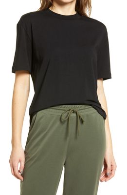 NORDSTROM Crewneck T-Shirt in Black