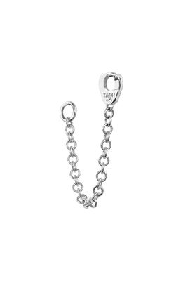 Maria Tash Single Connecting Chain in White Gold