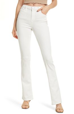 BLANKNYC Hoyt Mini Bootcut Jeans in Pure Intentions