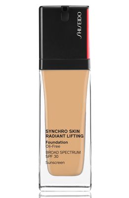 Shiseido Synchro Skin Radiant Lifting Foundation SPF 30 in 340 Oak