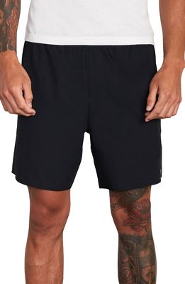 RVCA Yogger IV Athletic Shorts in Black